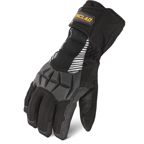 Ironclad Performance Wear Tundra L Synthetic Leather TPR Cold Weather Black Gloves CCT2-04-L